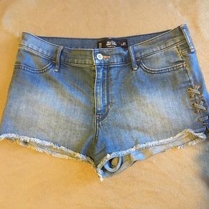 Hollister high rise short shorts size 13